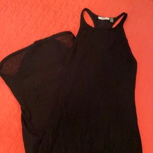 Dex long ribbed maxi dress